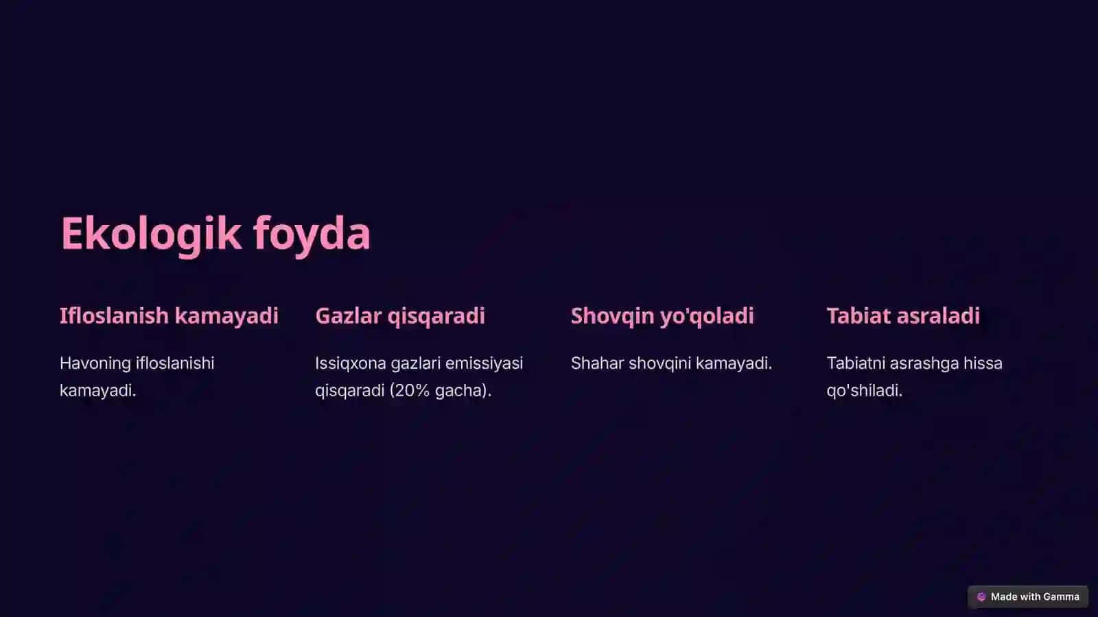 Avtomobilsiz kun 3