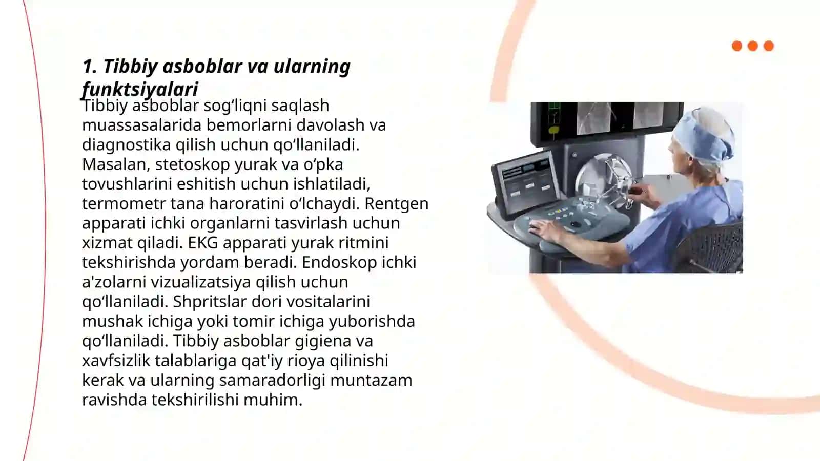 Tibbiy asbob kampyuter tizimlari 3