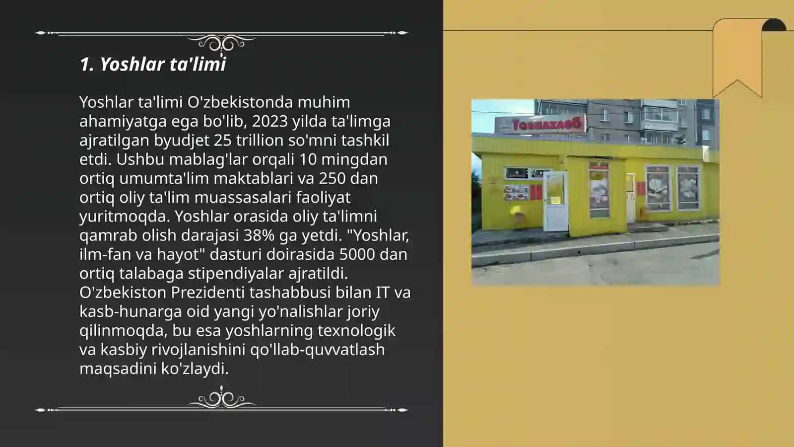 Yoshlar ta'limi 3