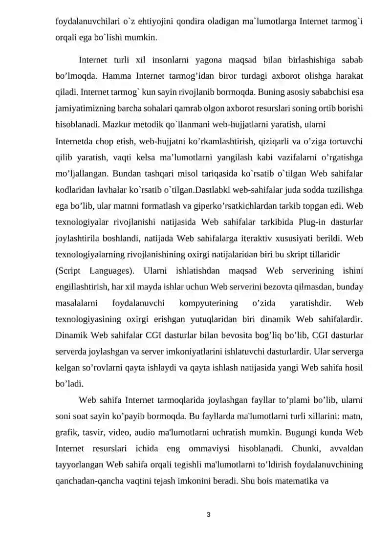 HTML ва JavaScript ning location, history, navigator obektlari va uning metodi 3