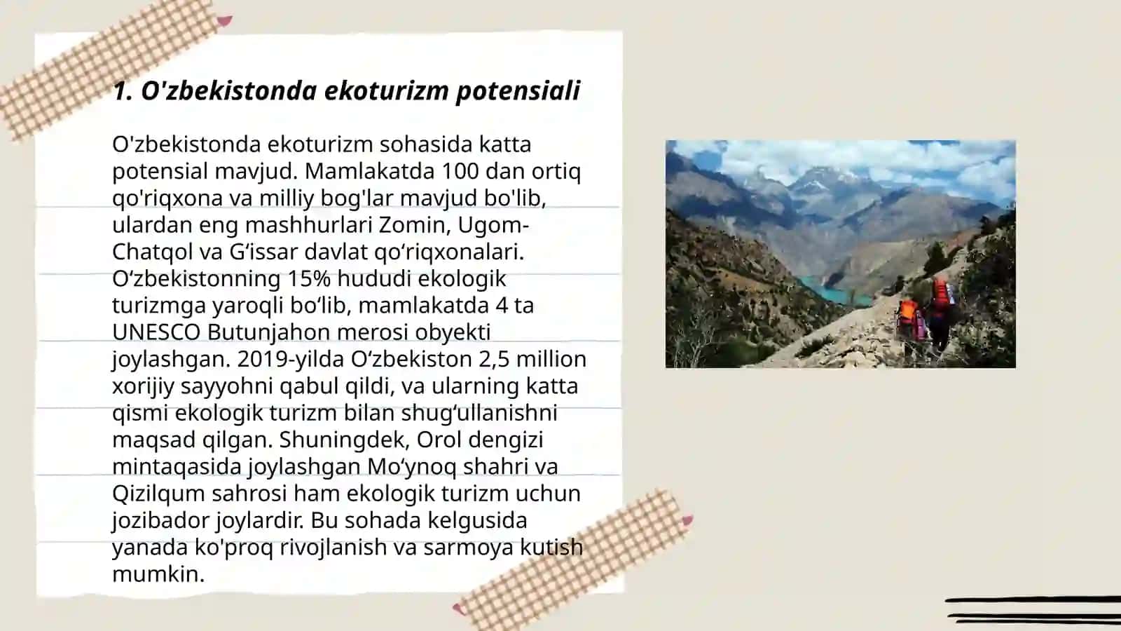 O'zbekistonda ekoturizm 3