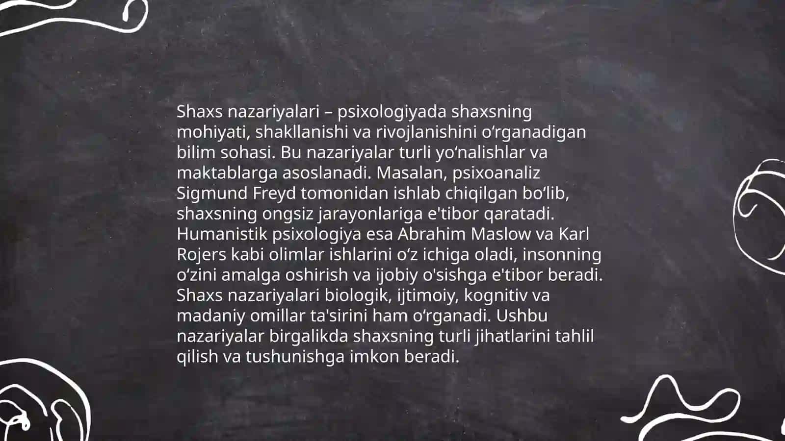 Shaxs nazariyalari.Endopsixika, Egzopsixika. Diqqatning xususiyatlari 3
