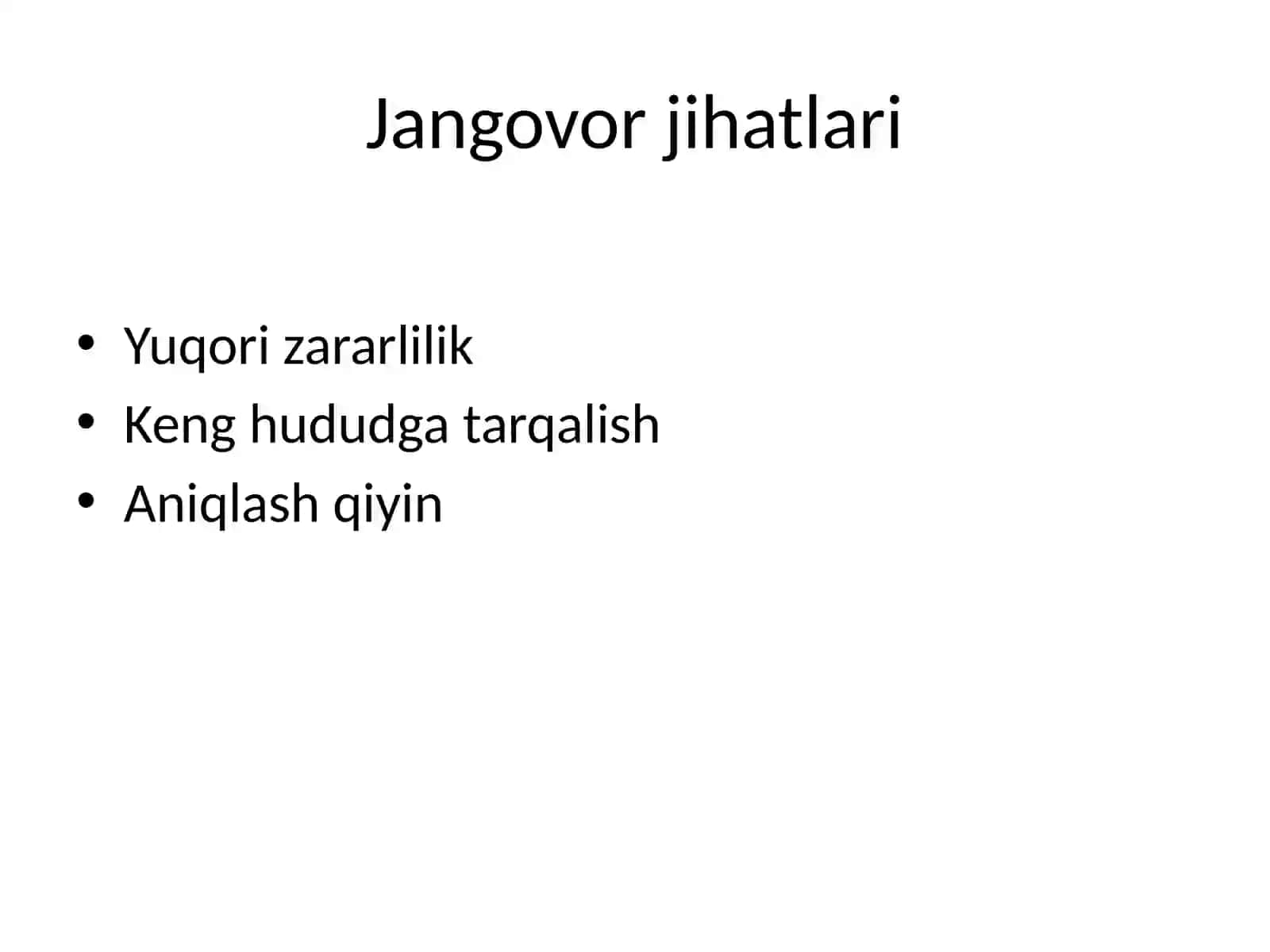Bakteriologik qurolga kirish 3