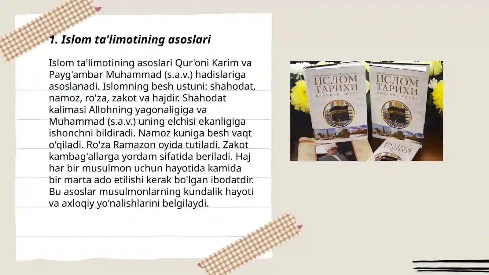 Islom ta'limoti va shariat 3