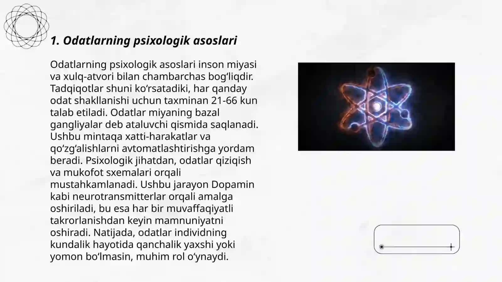 Odatlarning psixologik asoslari 3