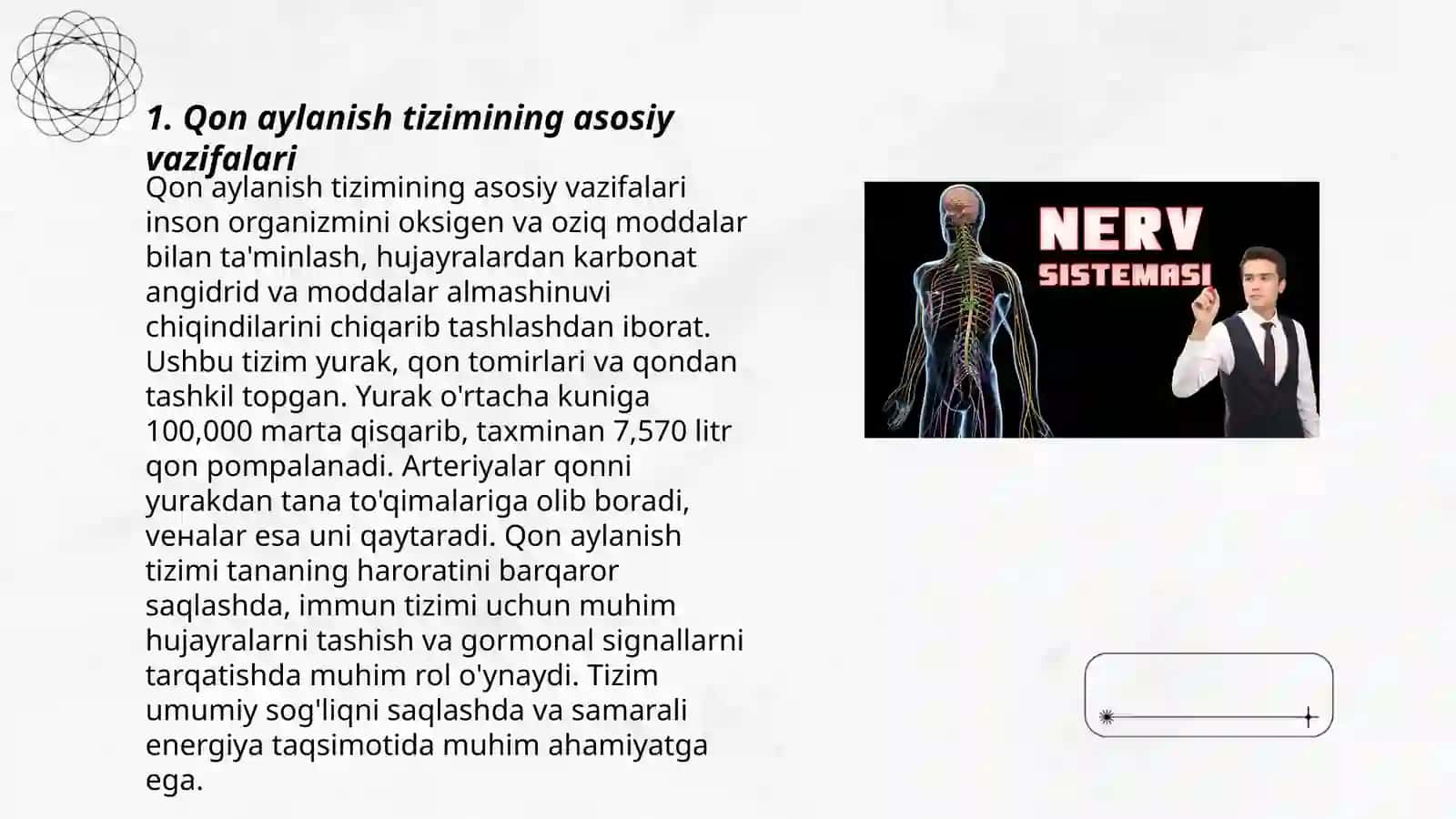 Qon va qon aylanish tizimining fiziologiyasi, yosh xususiyatlari va gigiyenasi 3