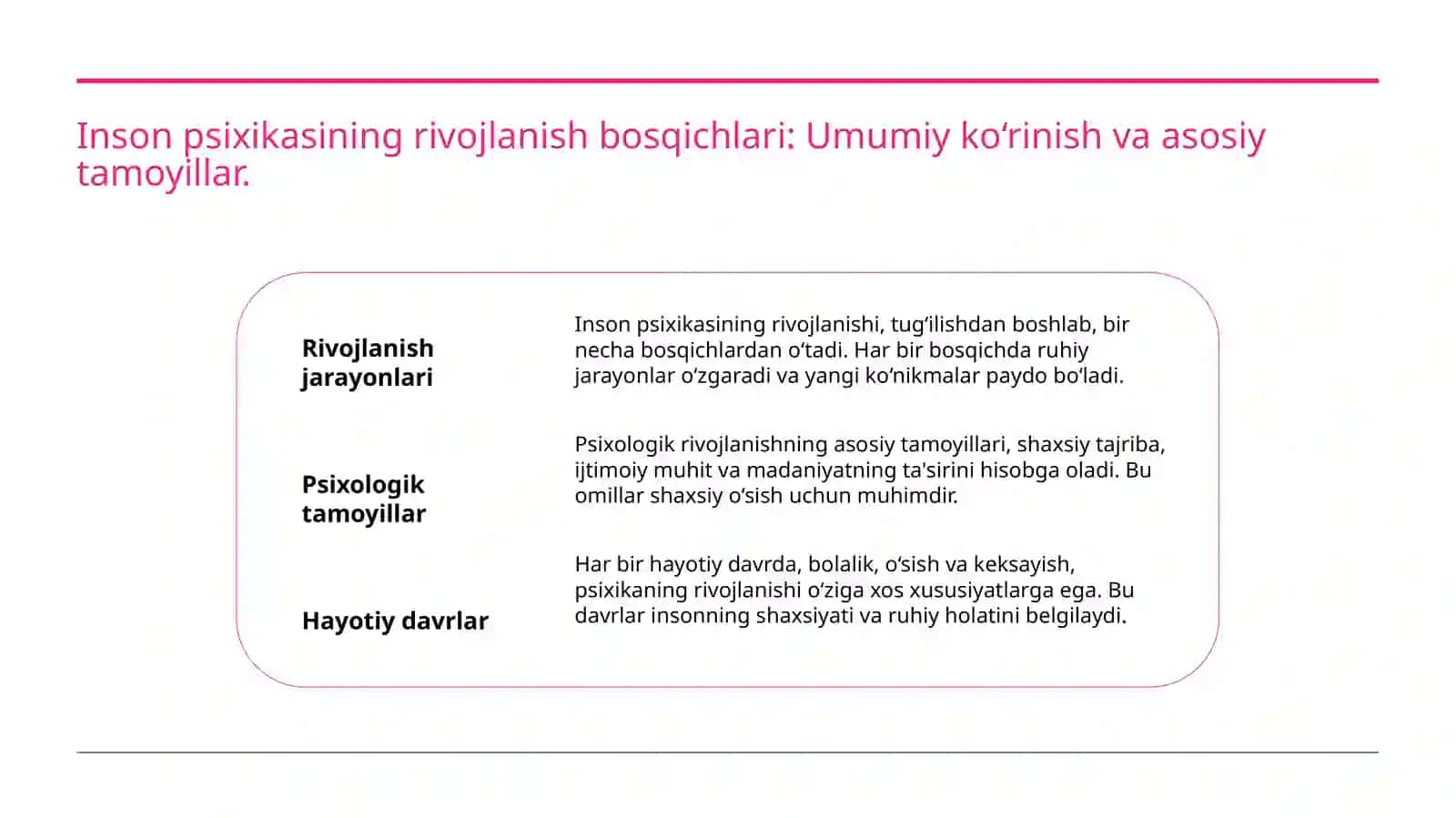 Inson psixikasining ontogenezda rivojlanishi 3