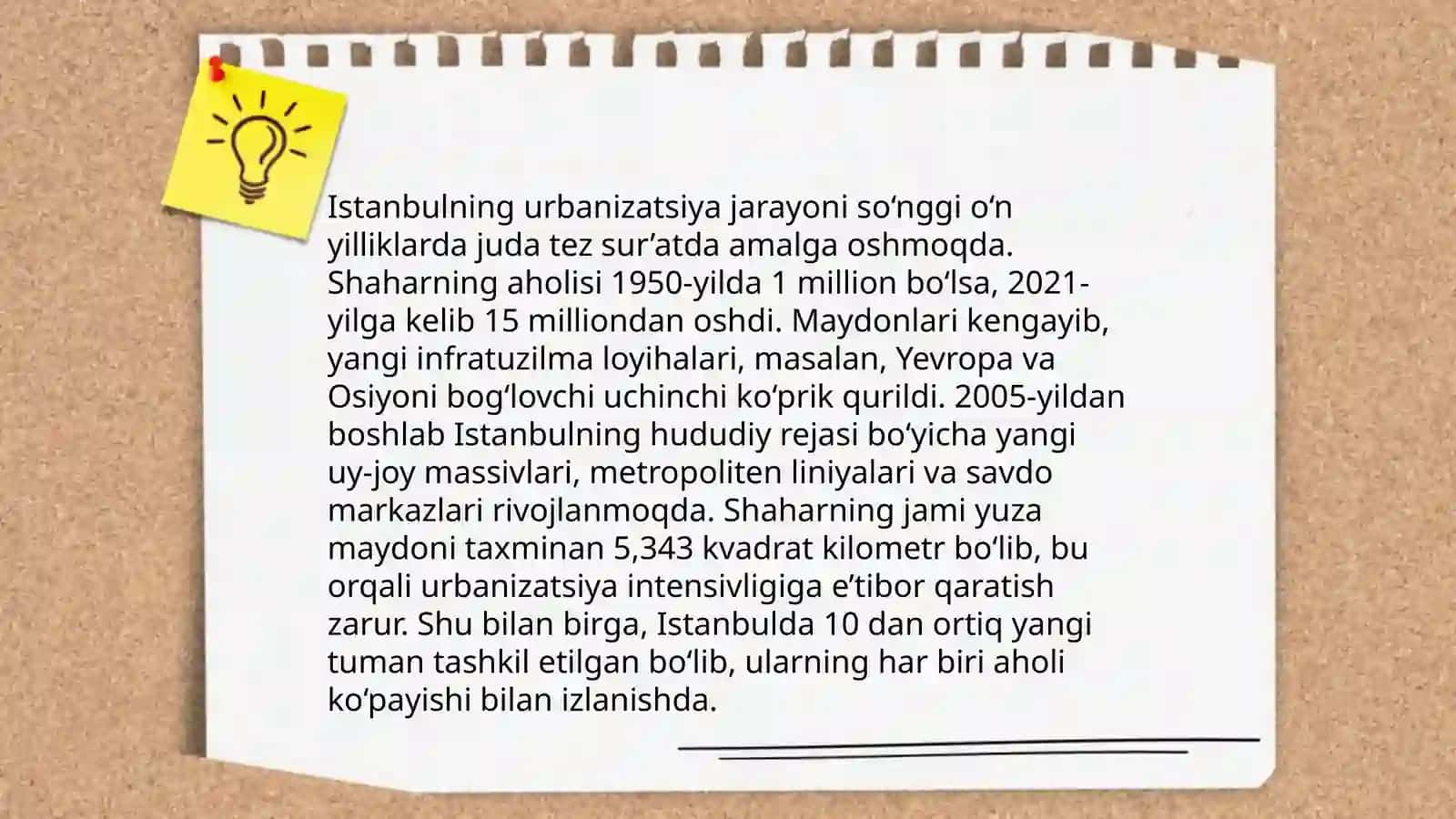 Istanbulning urbanizatsiya jarayoni 3