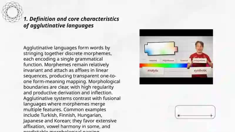Agglutinative language 3