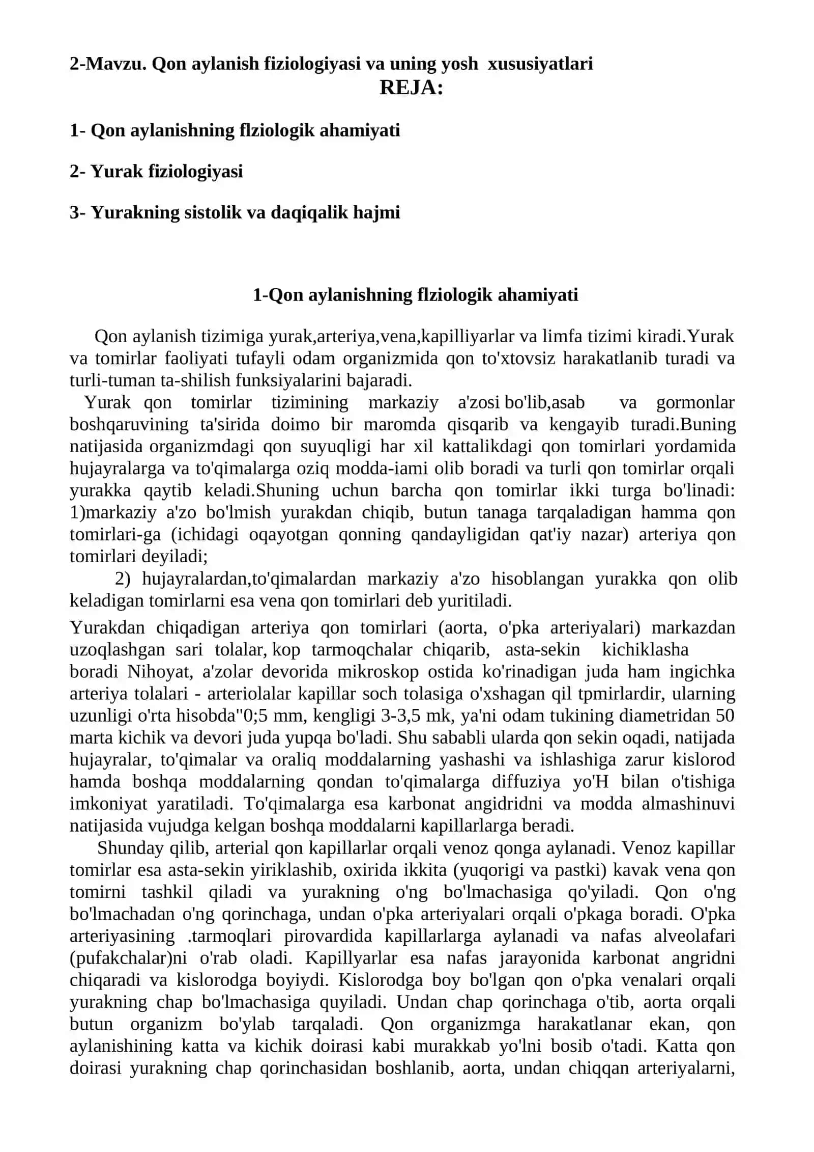 Fiziologiyaga va yosh fiziologiyasiga kirish 3