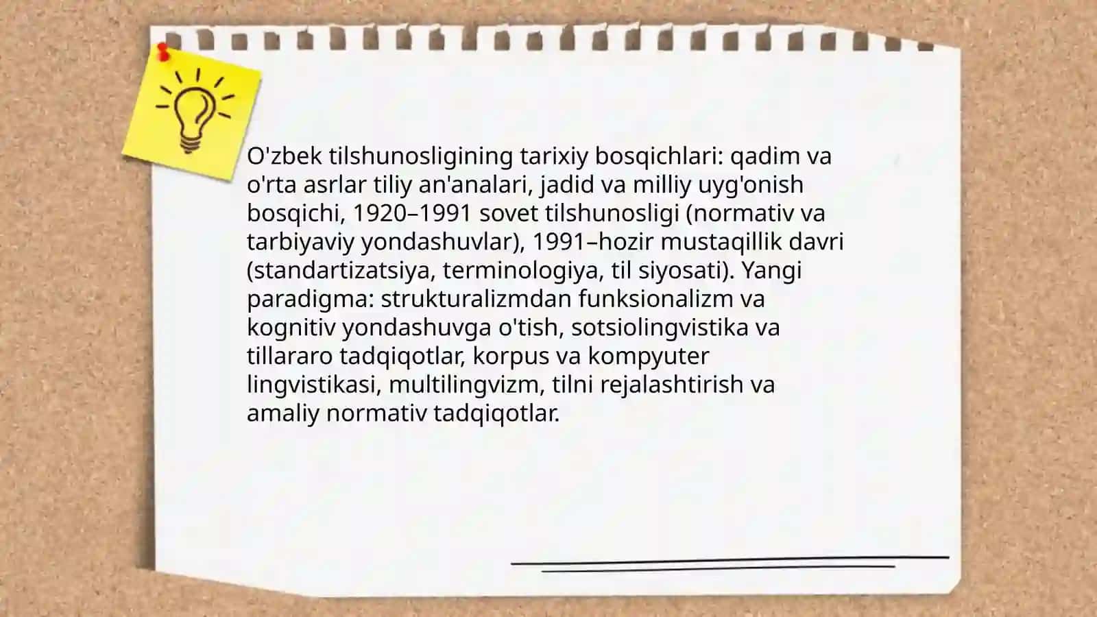 O'zbek tilshunosligi taraqqiyoti va unda yangi lingvistik paradigmalar 3