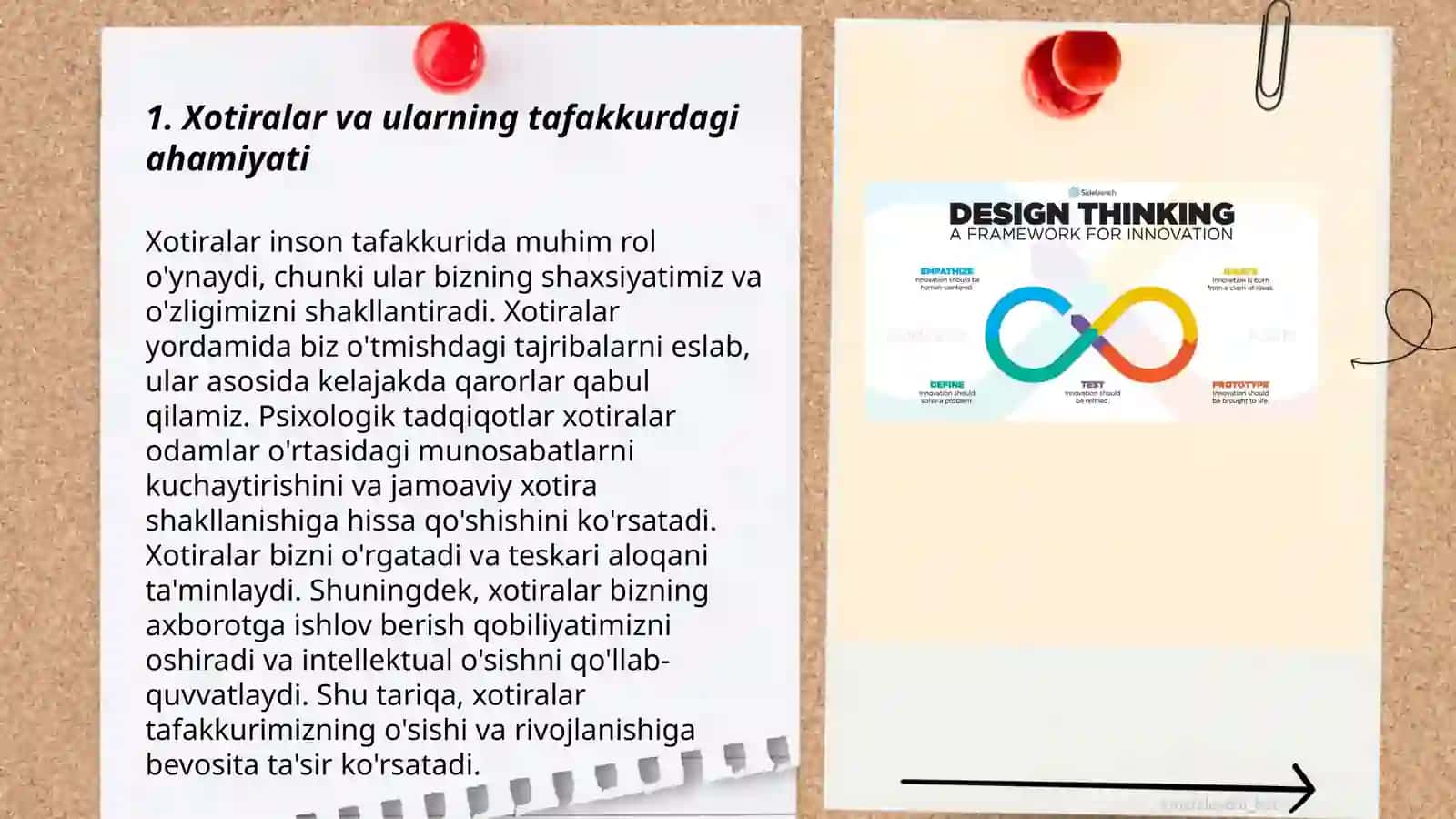 Xotirava tafakkur 3