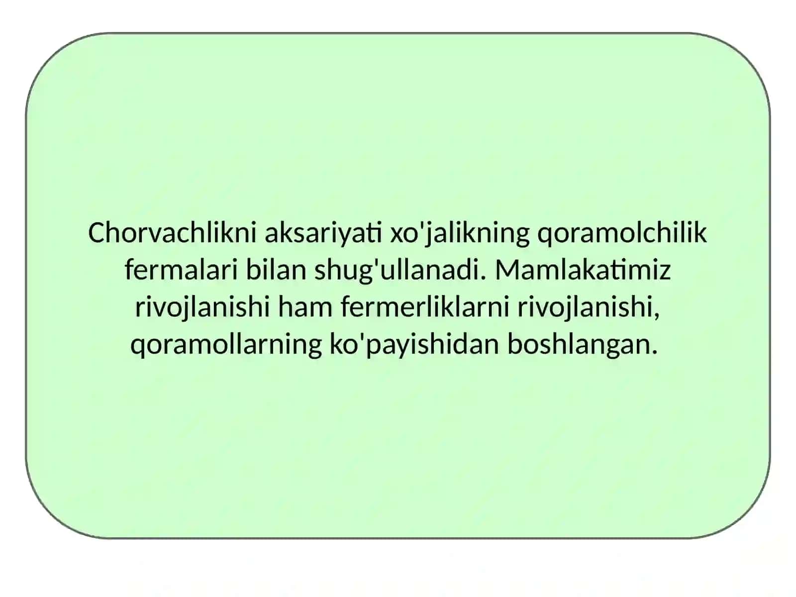 Mamlakatimiz iqtisodiyotini modernizatsiyalash va yangilanilishini izchil  davom ettirish 3