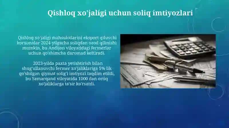Soliq Imtiyozlari 3