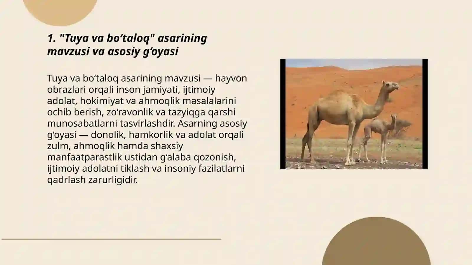 Tuya va bo‘taloq 3