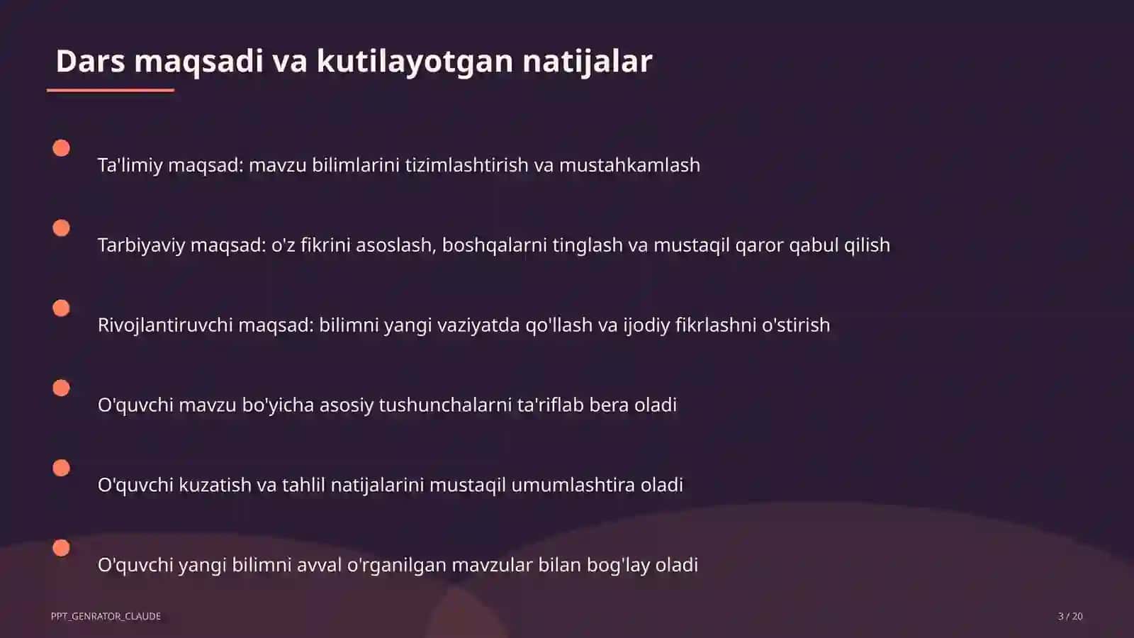Fitnes va mustaqil mashg'ulot rejasi (11-sinf) 3