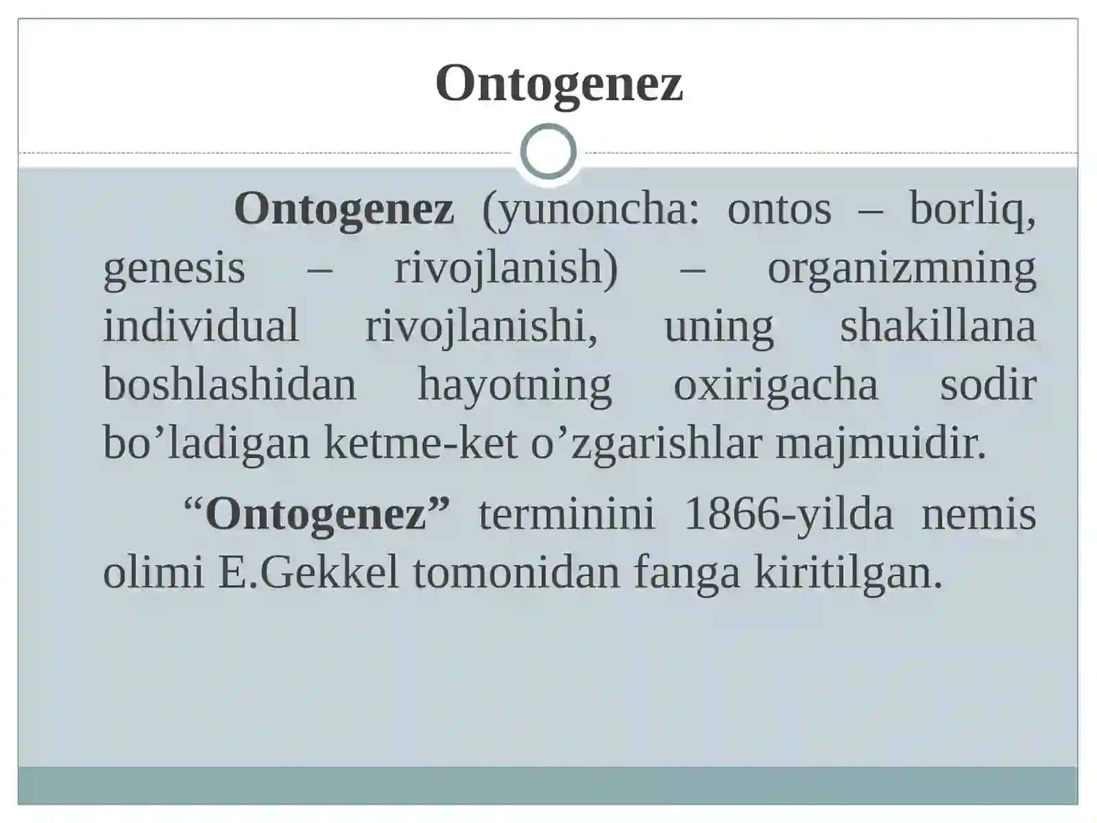 Ontogenezning ilk bosqichlarida insonning psixik rivojlanishiga xos xususiyatlar 3