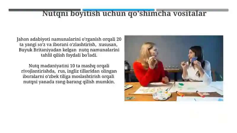 Nutqni o‘stirish va boyitish usullari 3