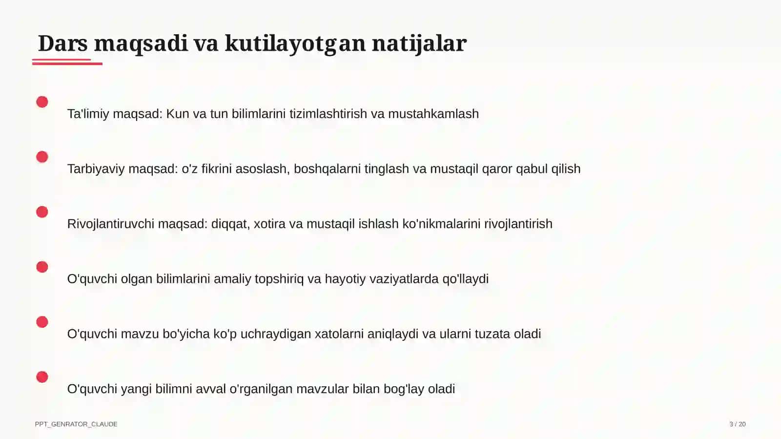 Kun va tun (1-sinf) 3