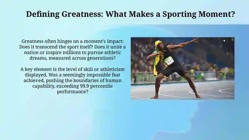 Great sporting moments 3