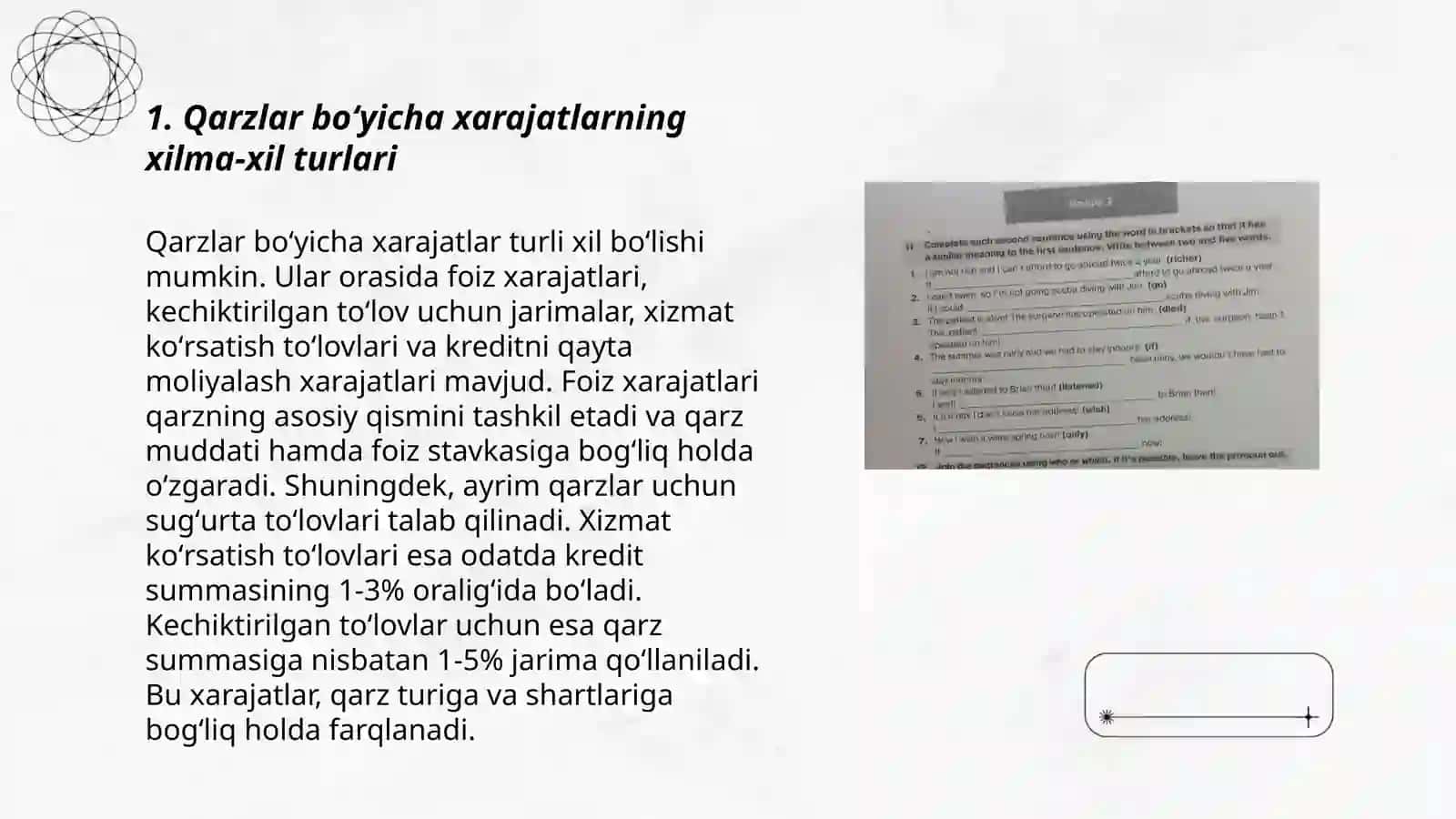 23-sonli "Qarzlar boʻyicha xarajatlar" BHXS (IAS)ning mazmuni va uni amaliyotga qoʻllashdagi muammolar va ularni yechish yoʻllari 3