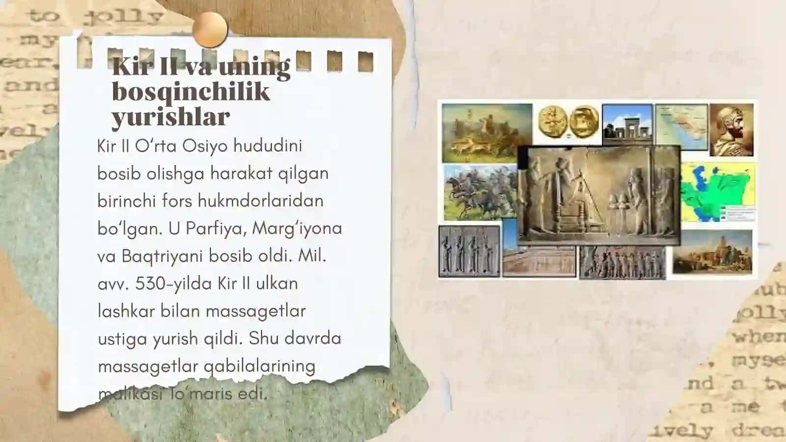 Ahamoniylarning O’rta Osiyoga bosqinchilik yurishlari 3