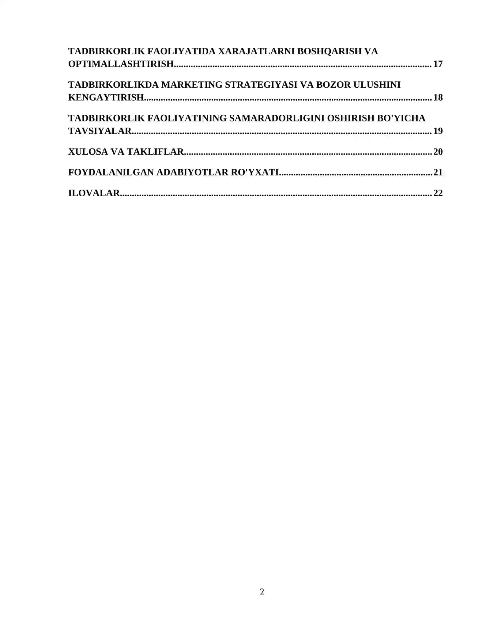 Tadbirkorlik faoliyatining mohiyati va iqtisodiy mazmuni 3
