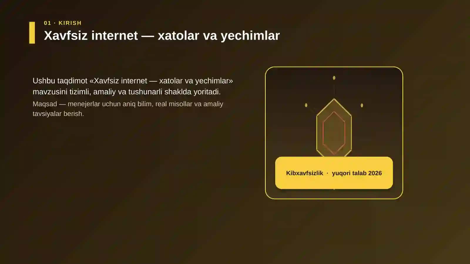 Xavfsiz internet — xatolar va yechimlar 3