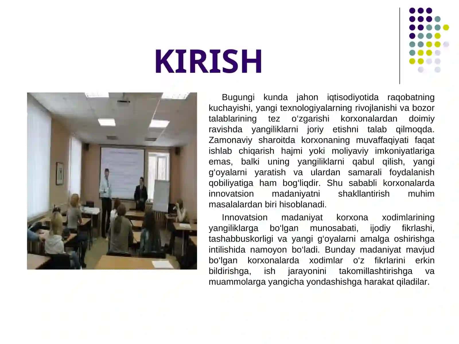 KORXONADA INNOVATSION MADANIYATNI SHAKLLANTIRISH YO`LLARI 3