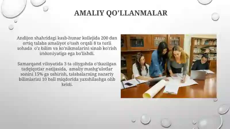 Akademik faoliyat integratsiyasi:nazariya va amaliyot o'yg'unligi 3