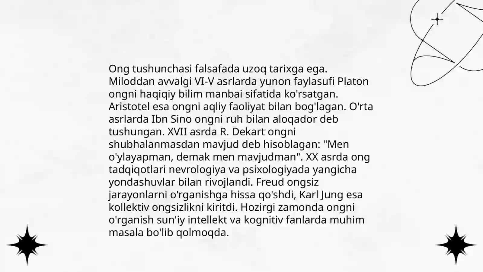 Ong haqida tushuncha va uning xossalari 3