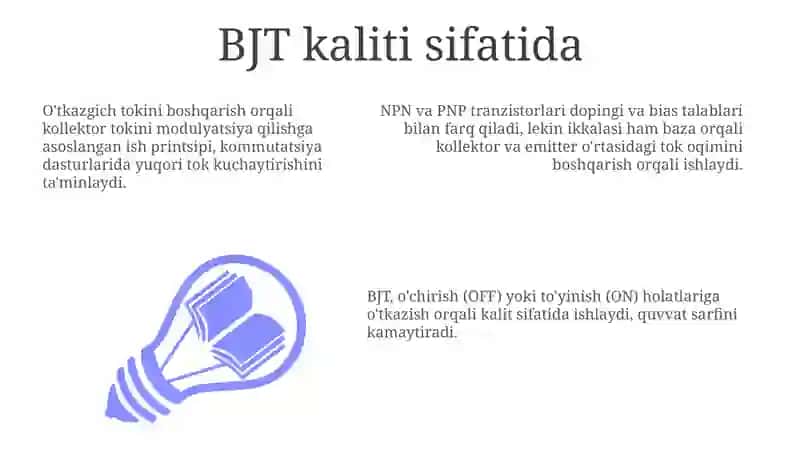 Bipolyar tranzistorlar va ularning ishlash prinsipi 3