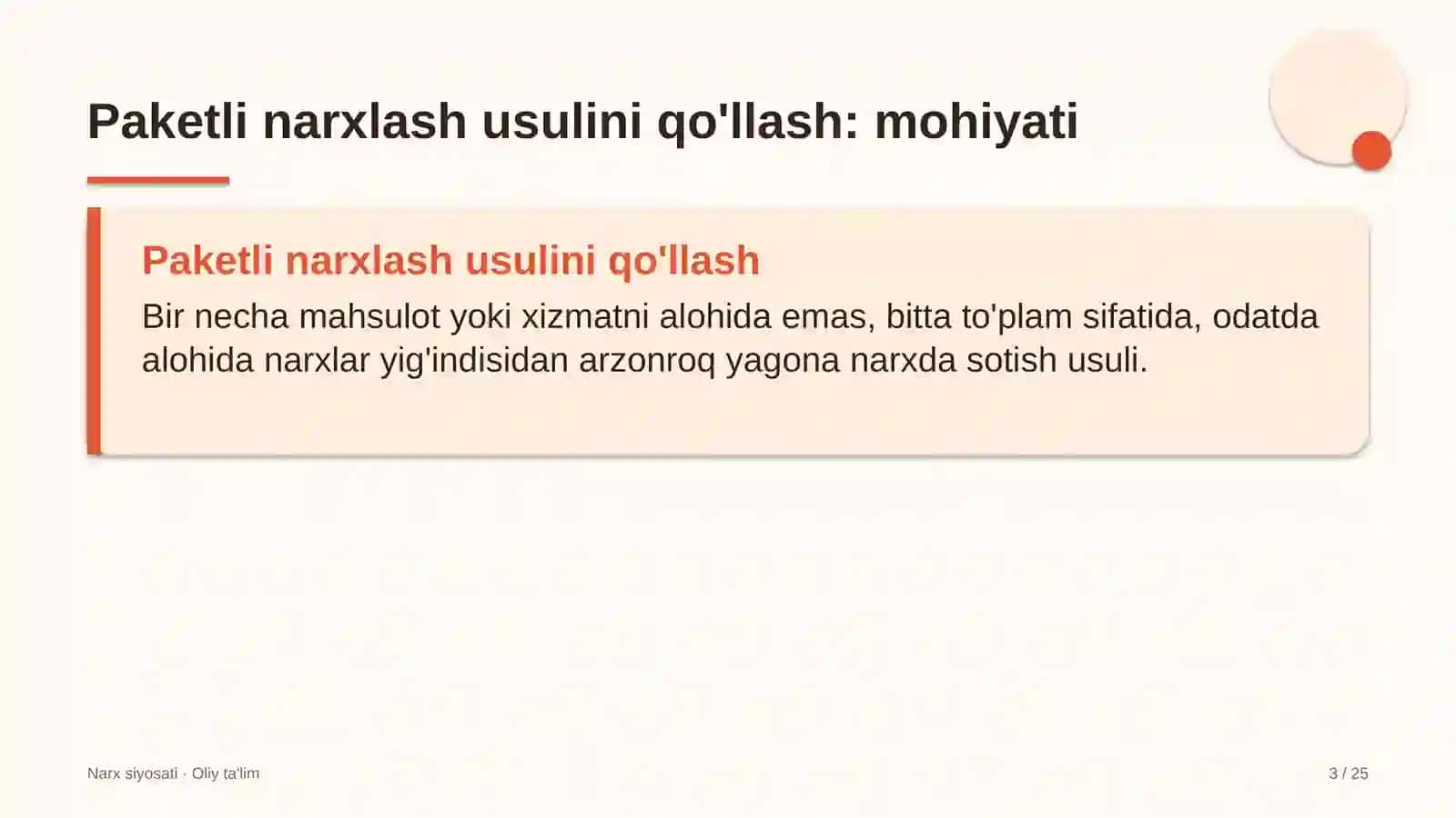 pul o'tkazmalari tizimlarida paketli narxlash usulini qo'llash 4834 3