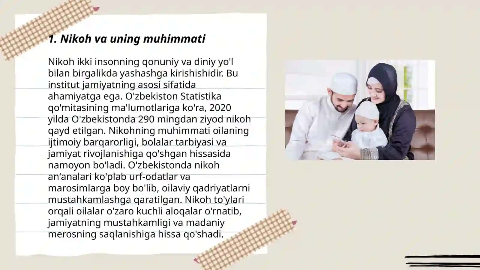 Nikoh va uning Muhtomati 3