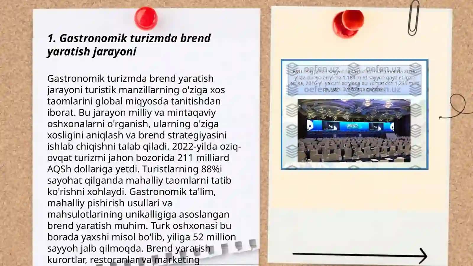 Gastronomik turizm sohasida brending va marketing 3