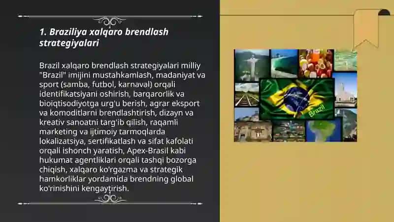 Braziliya va Braziliya xalqaro marketingi 3