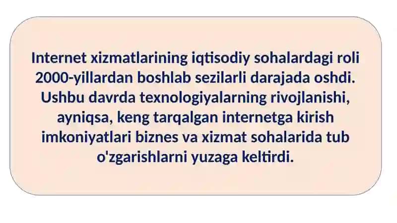 Iqtisodiy sohalarda internet xizmatlari 3