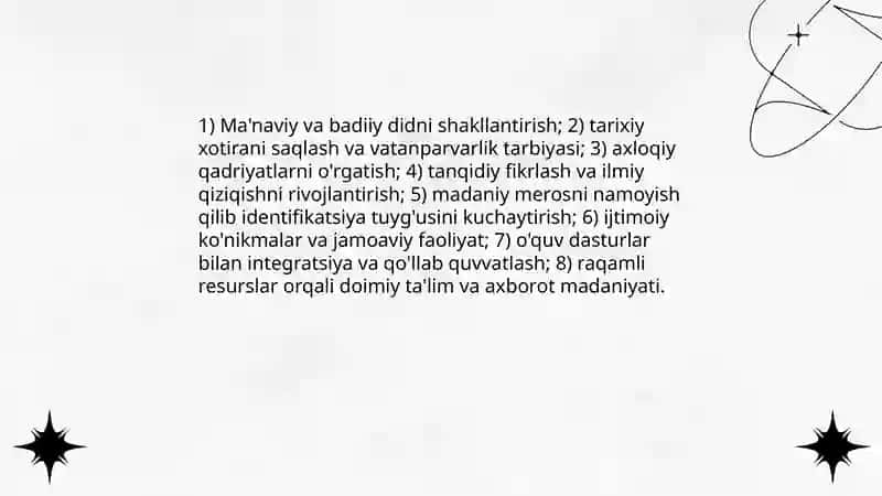 Medio savodxonlik fanidan taqdimoti 3