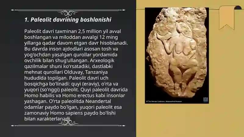 Paleolit davri 3