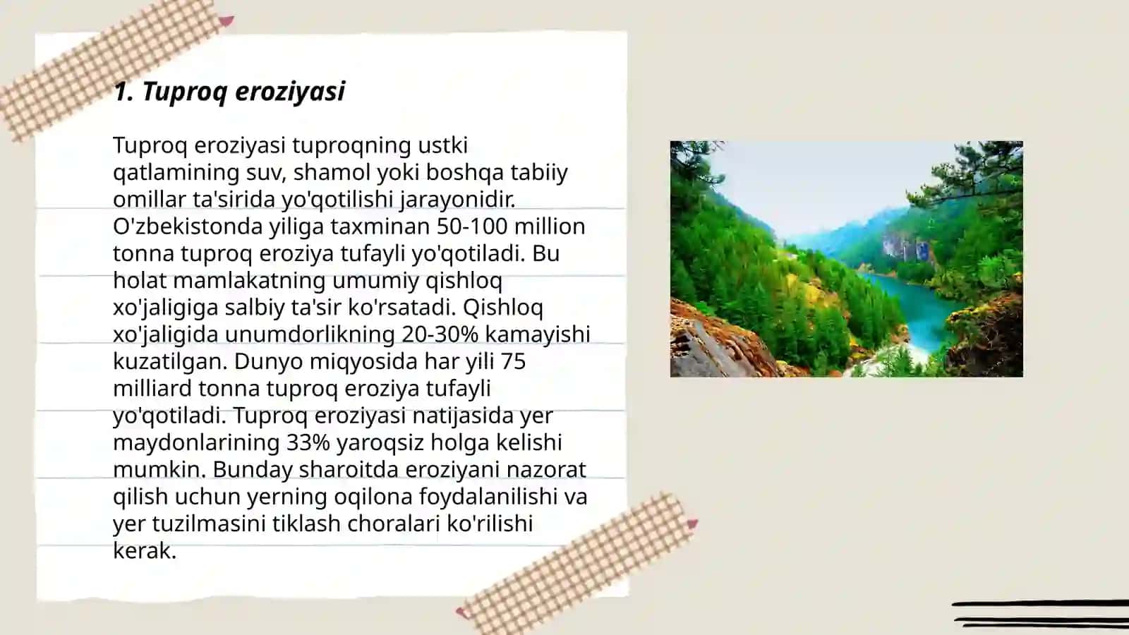 Tuproq eroziyasi 3