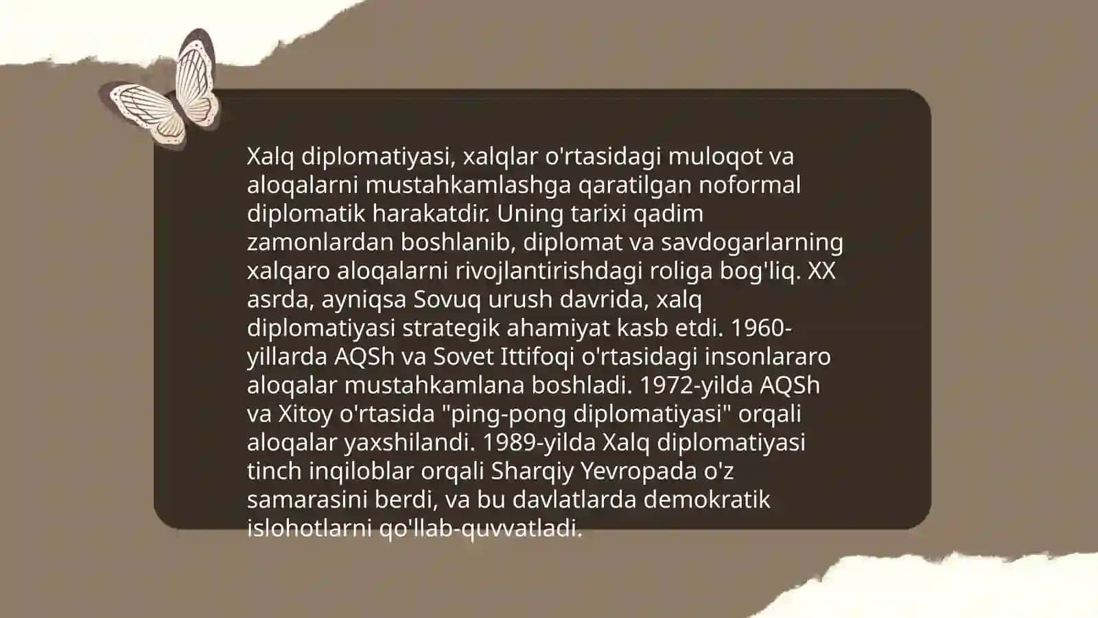 Xalq diplomatiyasining rivojlanishi 3