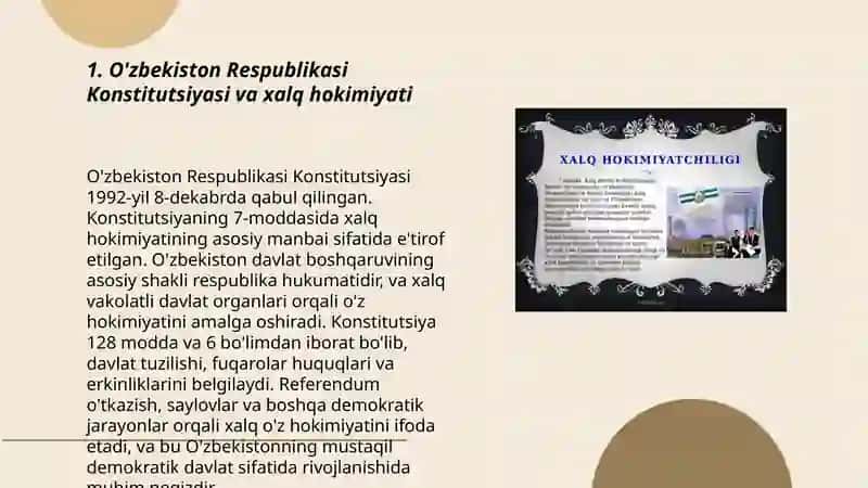 O'zbekiston Respublikasi Konstitutsiyasi va xalq hokimiyati 3