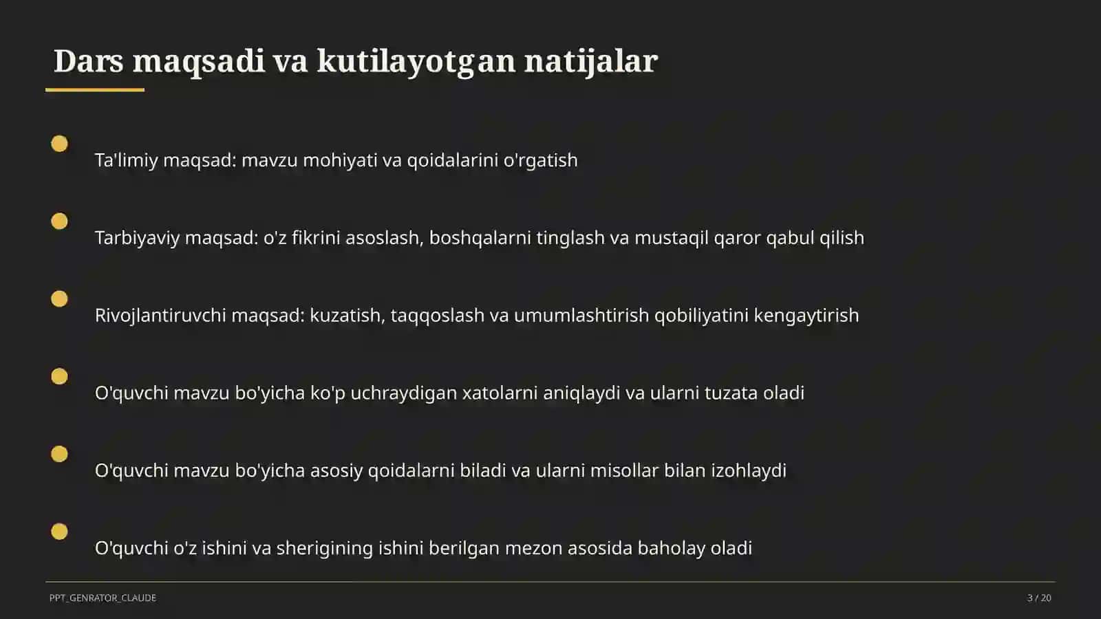 Startap va tadbirkorlik loyihasi (11-sinf) 3