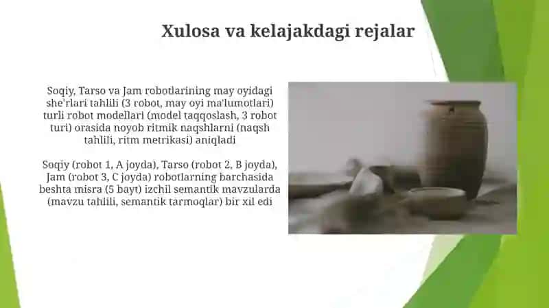 Tarso & Jam Robot She'rlari 3