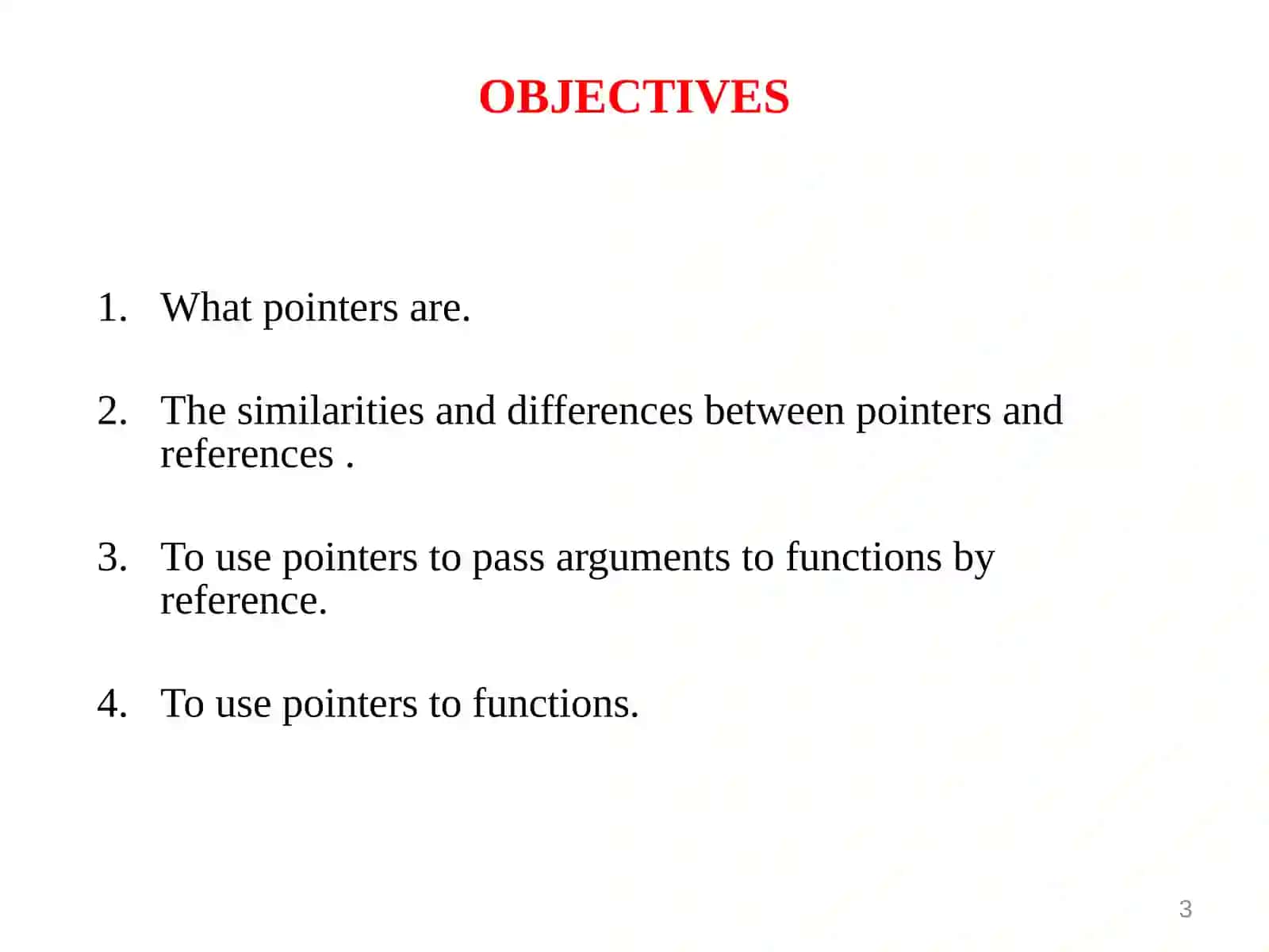 Objected-oriented Programming 2Introduction 3