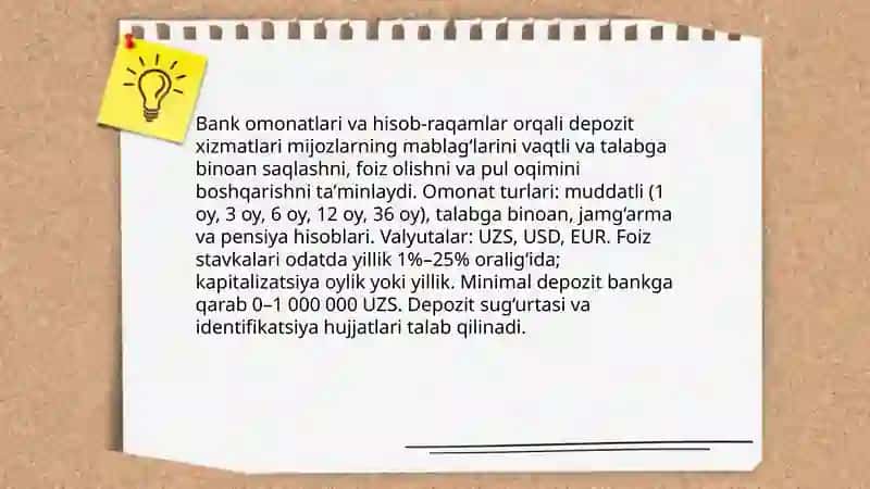 Moliyaviy Xizmatlar 3