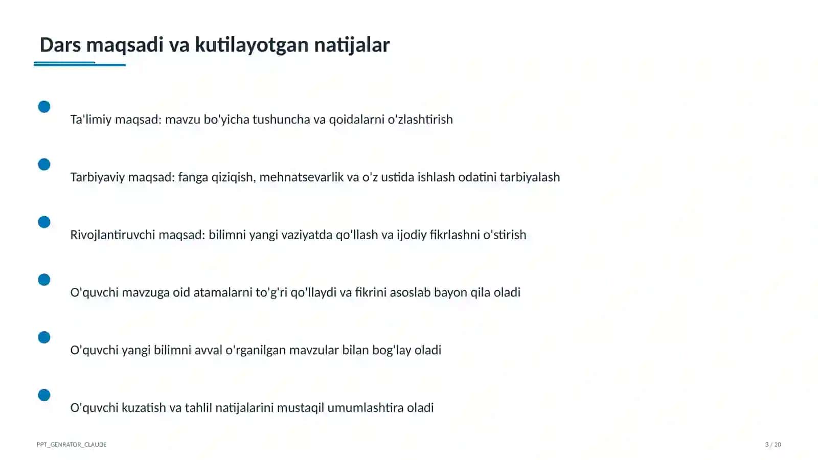 Rus tilida fe'l turlari: tugallangan va tugallanmagan (6-sinf) 3