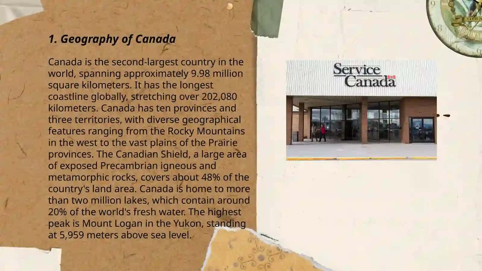 General information about Canada 3