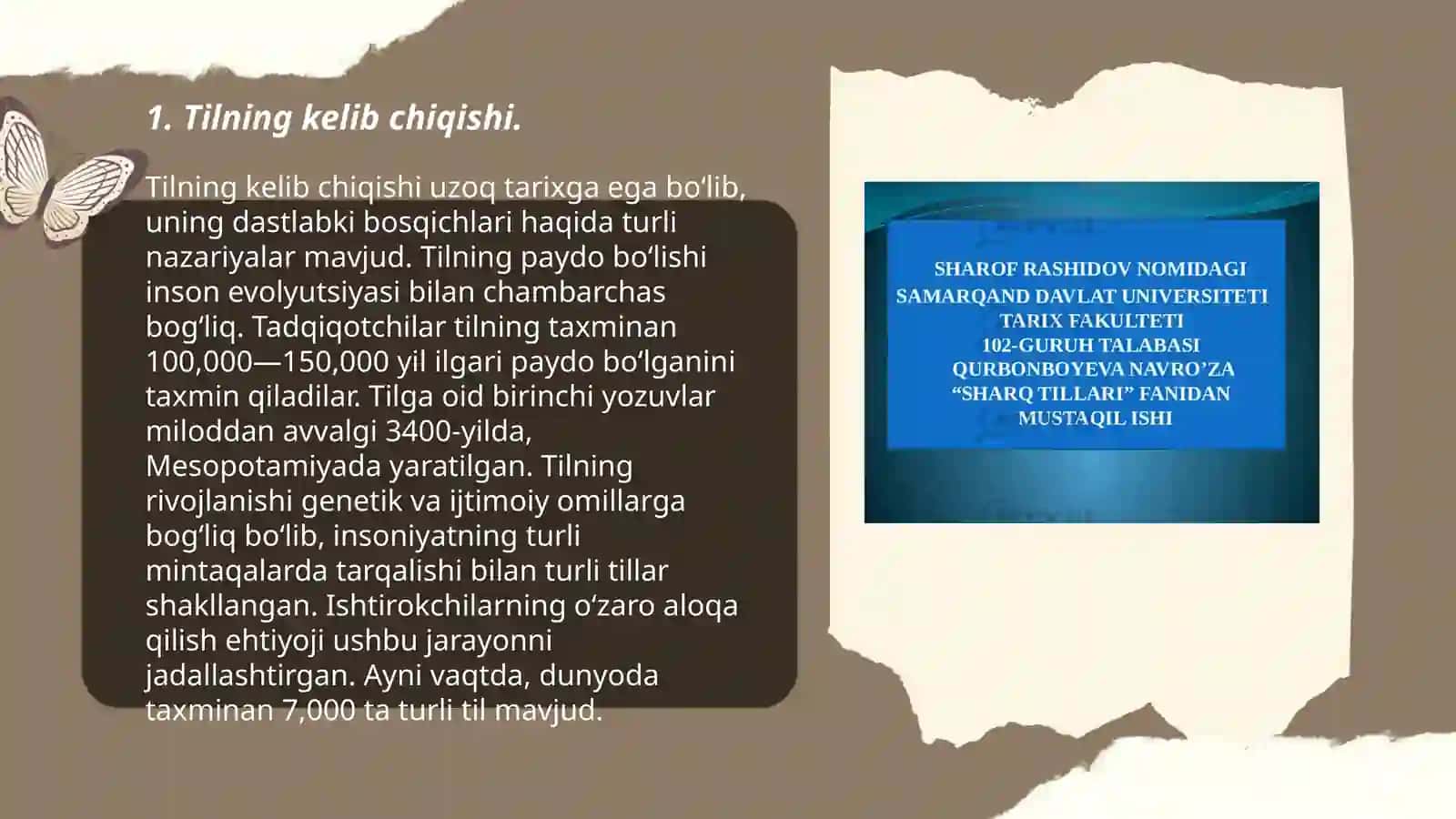 Til haqida umumiy malumot 3