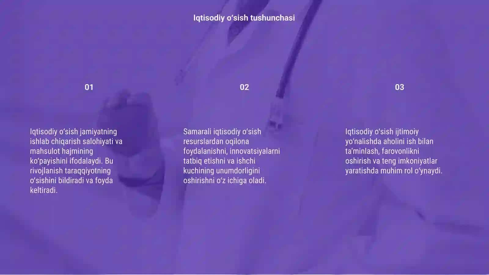 Iqtisodiy ōsish smaradorligi va ijtimoiy yunalishlari 3